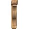 Ekena Millwork Funston Craftsman Rough Sawn Bracket w/ Offset Brace, Western Red Cedar, 6"W x 26"D x 30"H BKT0604X26X30FST04RWR - alternate 3